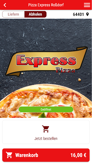 Pizza Express Roßdorf Screenshot 0