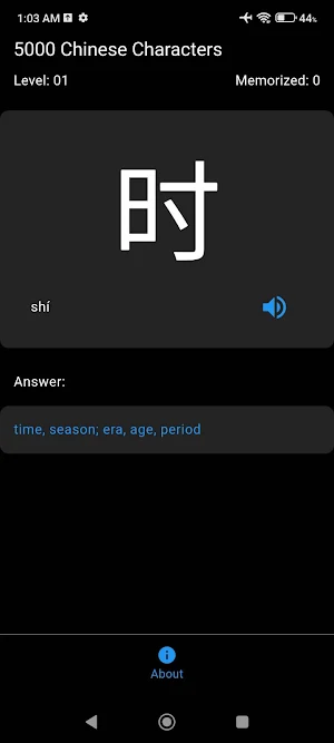 5000 Chinese Characters Screenshot 3