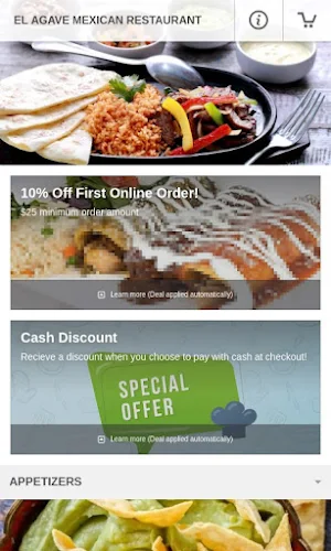 El Agave Mexican Restaurant Screenshot 0