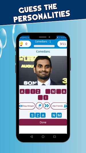 Guess Celebrities Master Quiz Screenshot 3