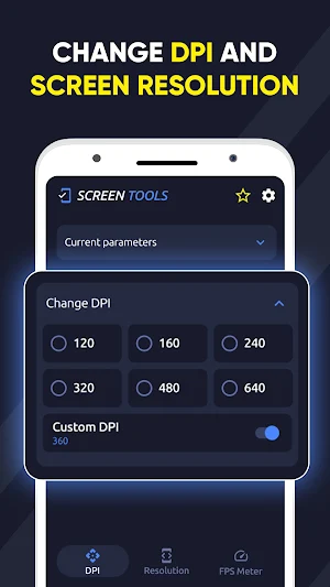 Screen Resolution DPI Changer Screenshot 0