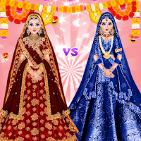 Indian Wedding Bridal Dress up
