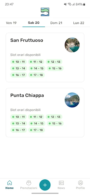 AMP Portofino Screenshot 1