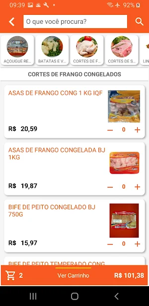 Lojão do Frango Screenshot 2