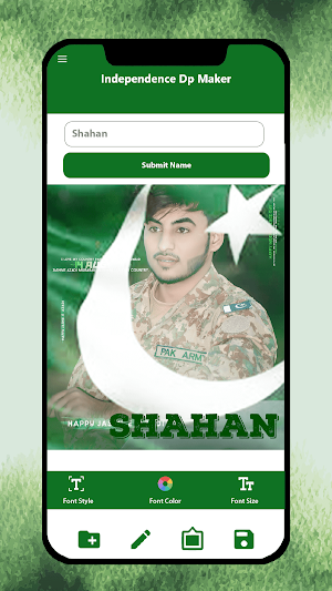 14 august name dp editior : pak flag wallpaper Screenshot 2
