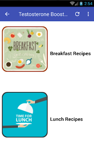 Testosterone Exercices and Recipes Screenshot 2