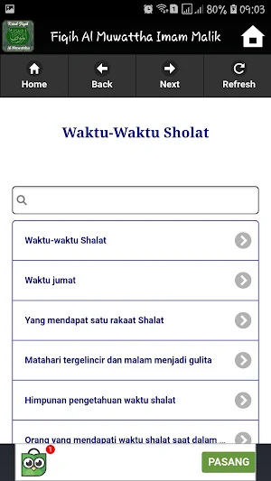 Hadis Al Muwattha Imam Malik - Indonesia Screenshot 2