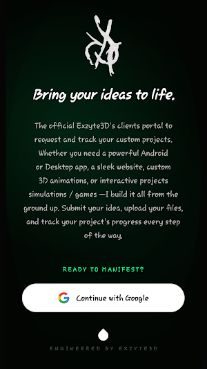 Exzyte3D Hub: Request & Track Screenshot 0