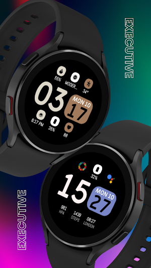 EXD140: Digital Watch Face Screenshot 0