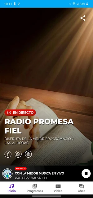 Radio Promesa Fiel Screenshot 0