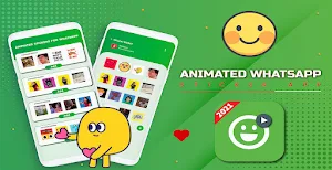 Animated Stickers for Whatsapp - WAStickersApp Screenshot 0