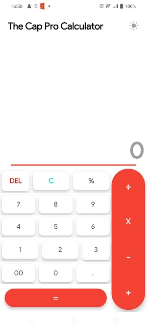 The Cap Pro Calculator Screenshot 3