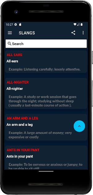 English Slangs Screenshot 1