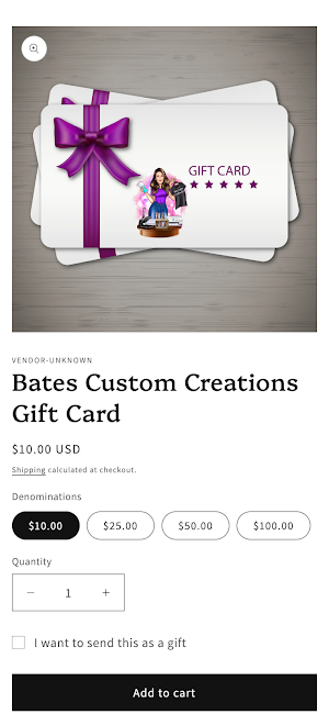Bates Custom Creations LLC Screenshot 0