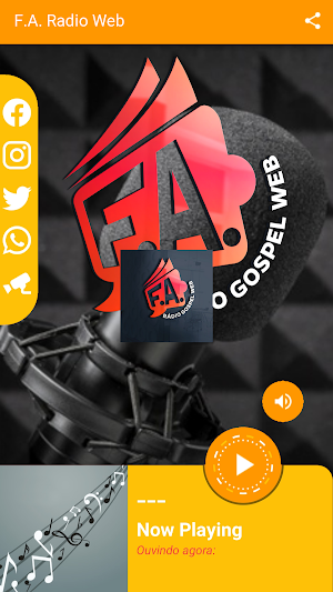 F.A. Rádio Web Screenshot 2