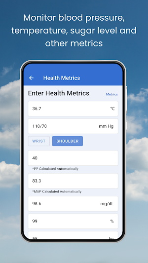 BloodPressure-DAW(tm)+Diary Screenshot 3