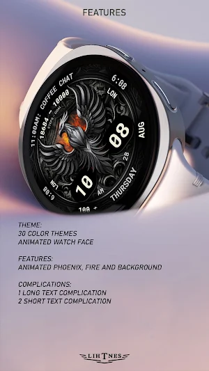 Phoenix Watch Face 109 Screenshot 2