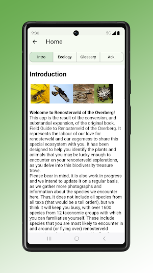 Field Guide to Renosterveld Screenshot 1