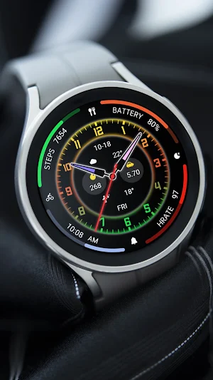 Luminous Color Ring ZKin Watch Screenshot 1