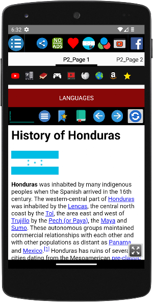 History of Honduras Screenshot 1