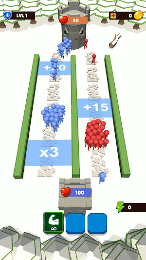 Crowd Arena - Tower Defense Screenshot 2