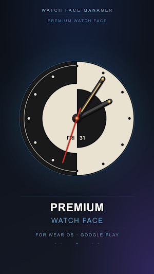 Split Eclipse Watch Face Screenshot 3