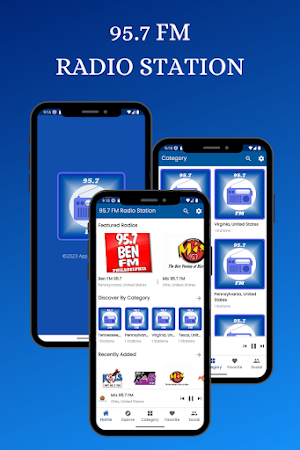 95.7 FM Radio Station Online Screenshot 0