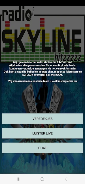 Radio Skyline Screenshot 1