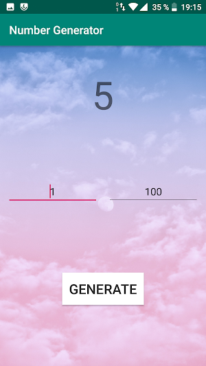 Number Generator Screenshot 2