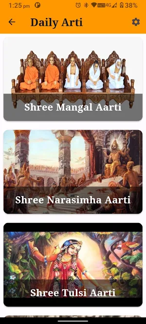 ISKCON Morning Program Prayers Screenshot 1