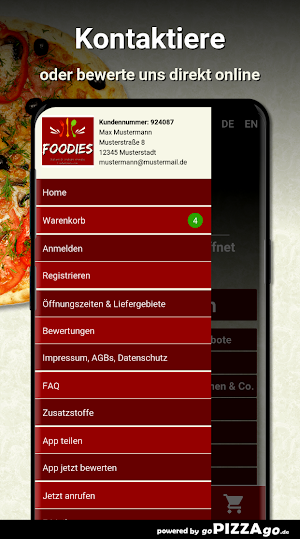 Foodies Gladenbach Screenshot 2