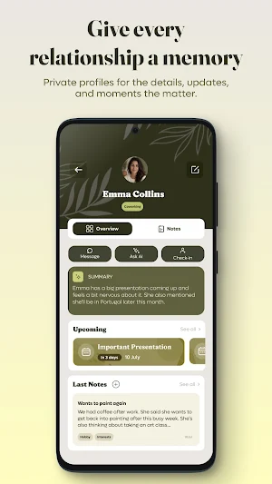 Friendful: Remember People Screenshot 1