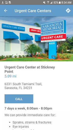 SMH Urgent Care Screenshot 3