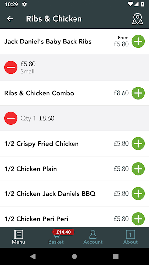 Chris Fish Chicken & Ribs Screenshot 2