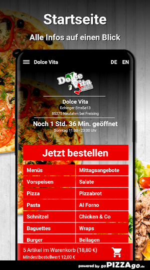 Dolce Vita Neufahrn bei Freisi Screenshot 1