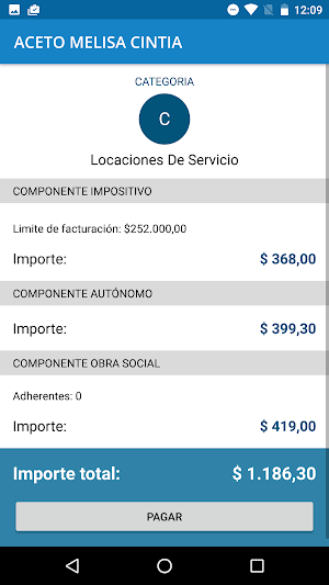 Mi Monotributo Screenshot 3