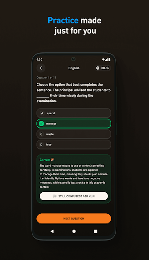 Kuji – Your AI Tutor Screenshot 1