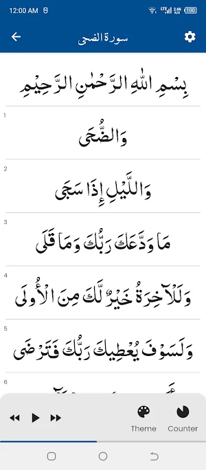 Surah Duha (سورة الضحى) Screenshot 0