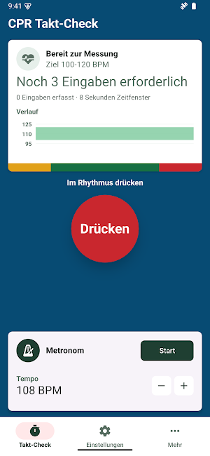 CPR Takt-Check Screenshot 0
