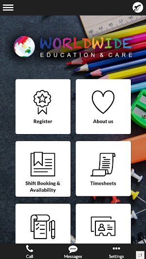 Worldwide Education & Care Screenshot 0