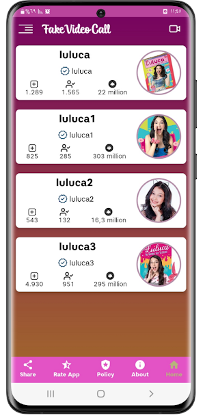 luluca video call prank Screenshot 2