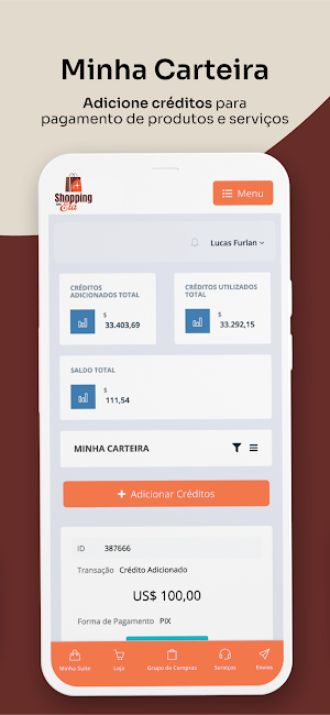 Shopping com Ela Screenshot 2