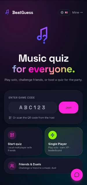 BeatGuess Screenshot 0