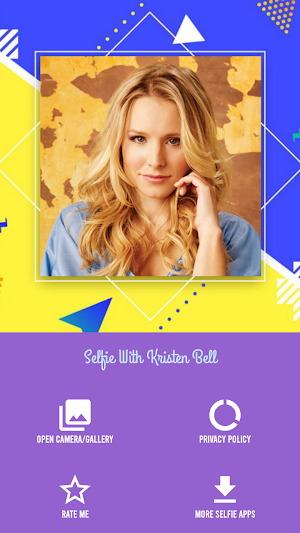 Take pictures With Kristen Bell Screenshot 1