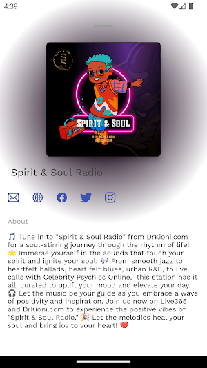 Spirit & Soul Radio Screenshot 2