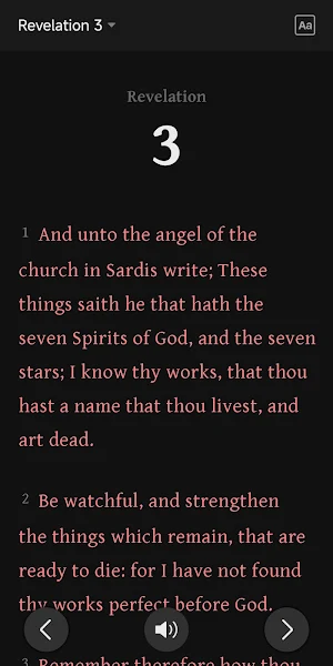 KJV Bible Audio - Daily Verses Screenshot 2