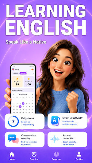 Langzo: Learn English with AI Screenshot 0