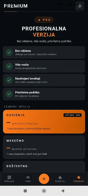 Putni Nalog Screenshot 0