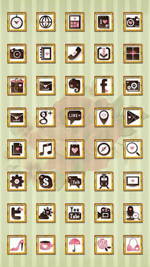 Cute Girly Icon Screenshot 1