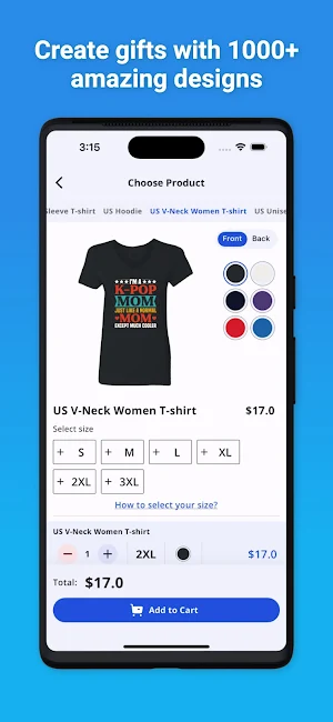 T-Shirt Maker - Design & Order Screenshot 3